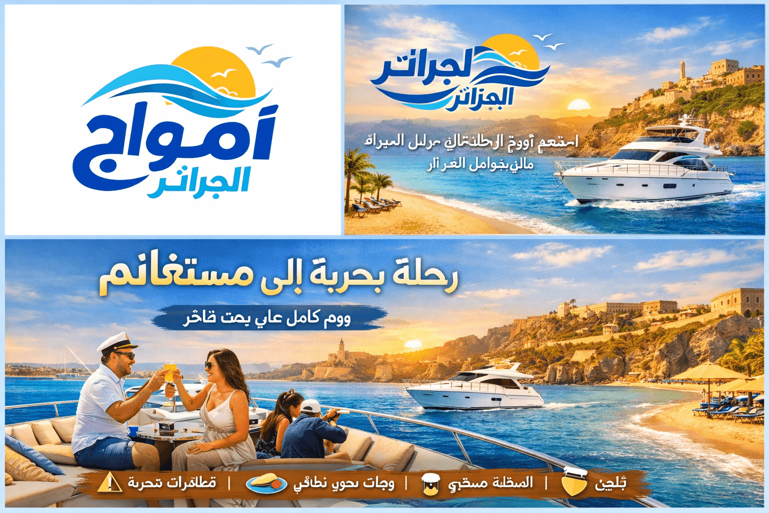 رحلة بحرية إلى مستغانم